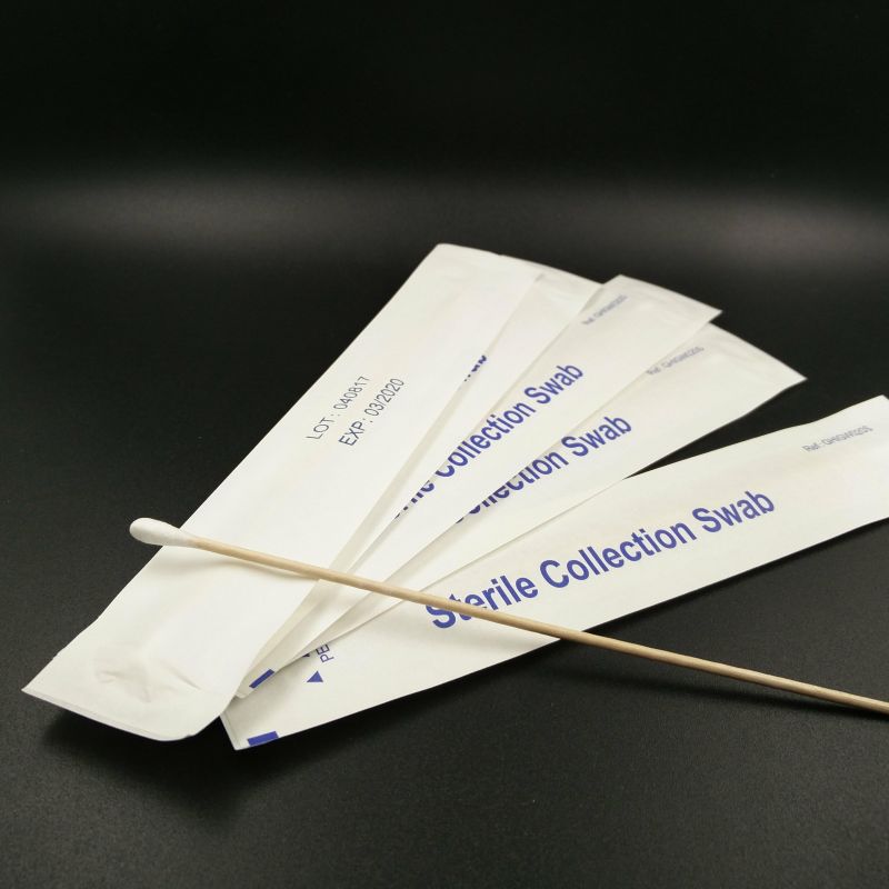 Swabs wooden stick with cotton tip, 15cm length Labchem Catalog
